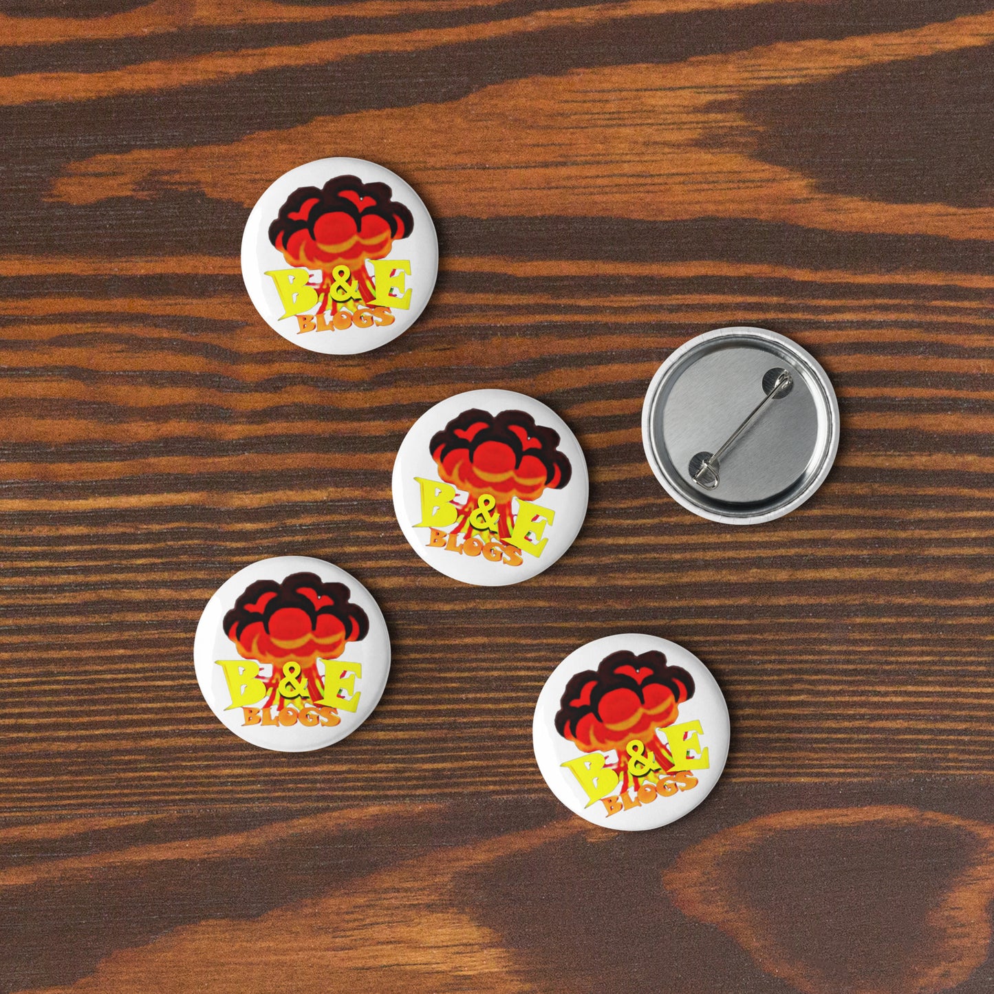 Set of Pin Buttons (BOOM)