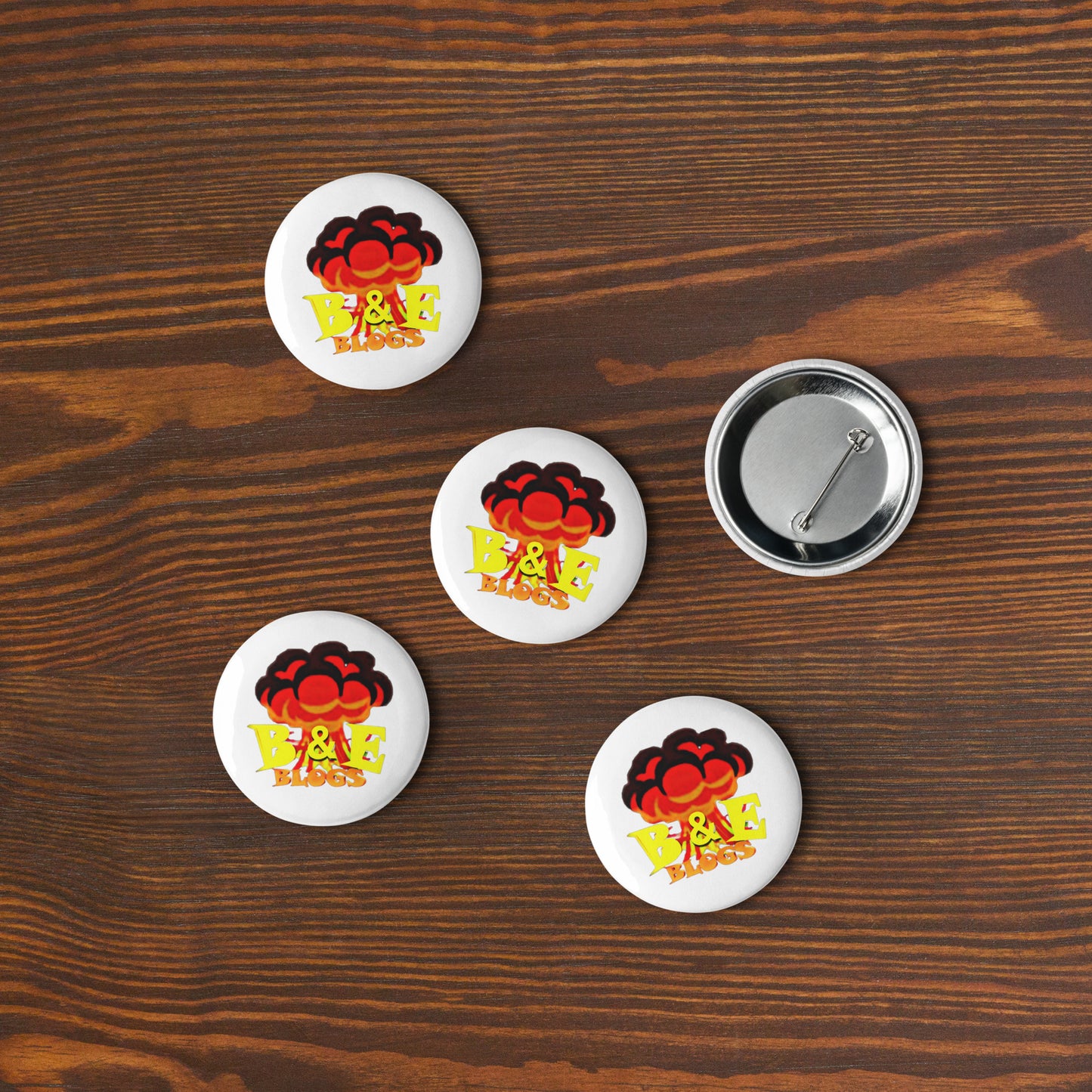 Set of Pin Buttons (BOOM)