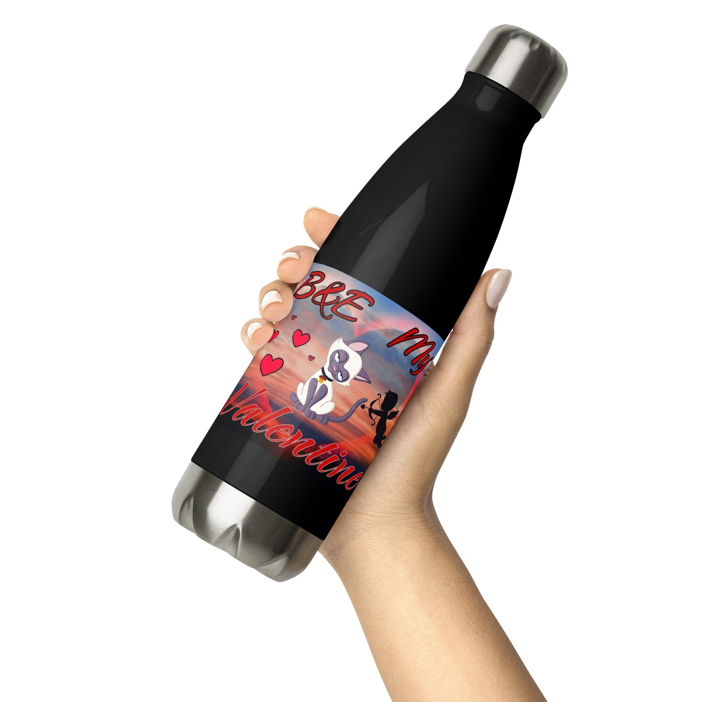 Stainless Steel Water Bottle (VALENTINE)