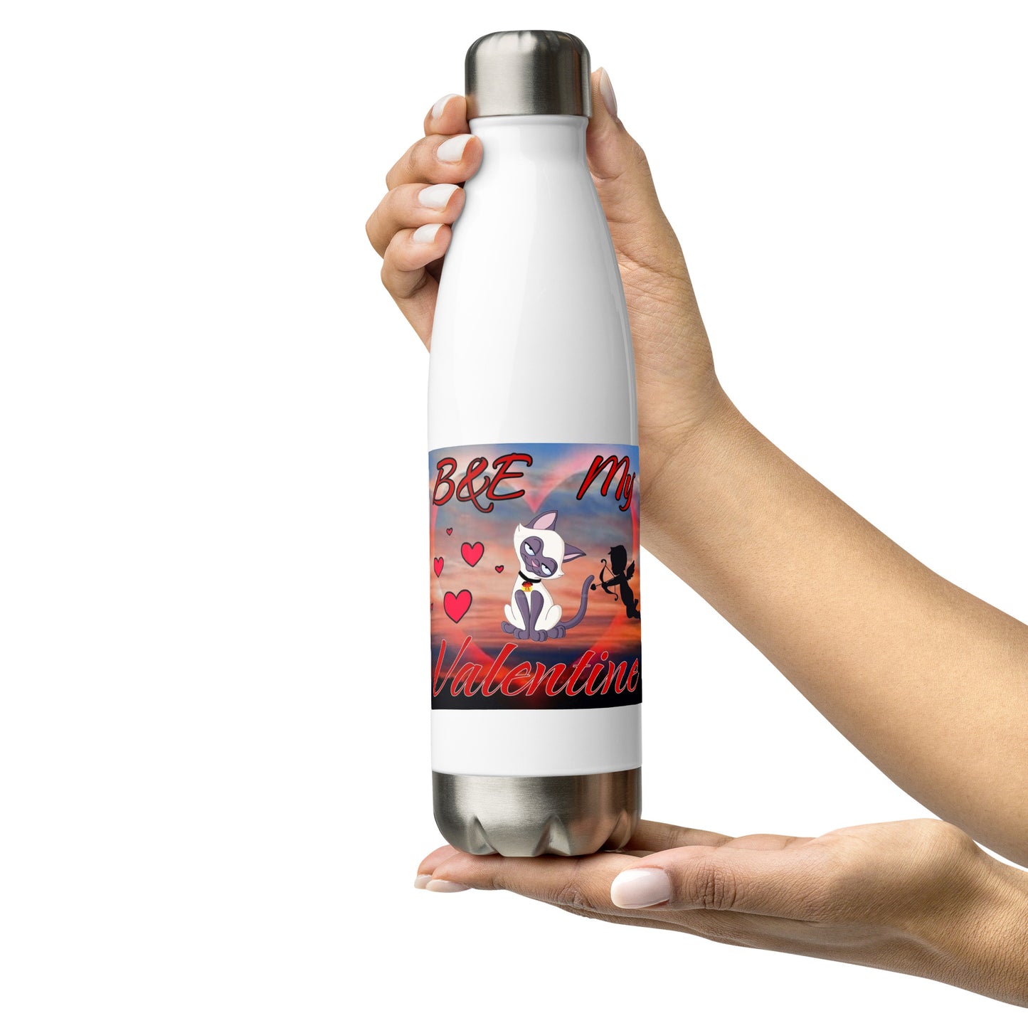 Stainless Steel Water Bottle (VALENTINE)