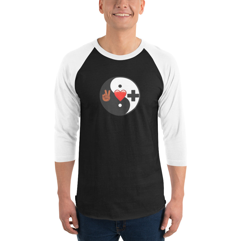 3/4 Sleeve Raglan Shirt (YIN)