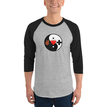 3/4 Sleeve Raglan Shirt (YIN)