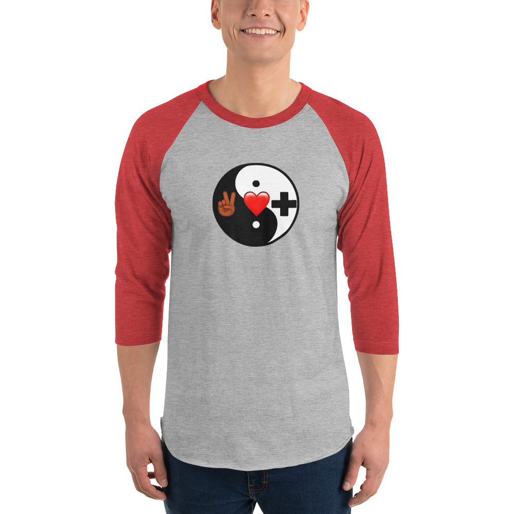 3/4 Sleeve Raglan Shirt (YIN)