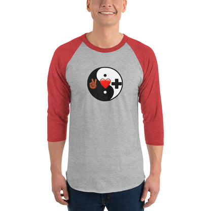 3/4 Sleeve Raglan Shirt (YIN)