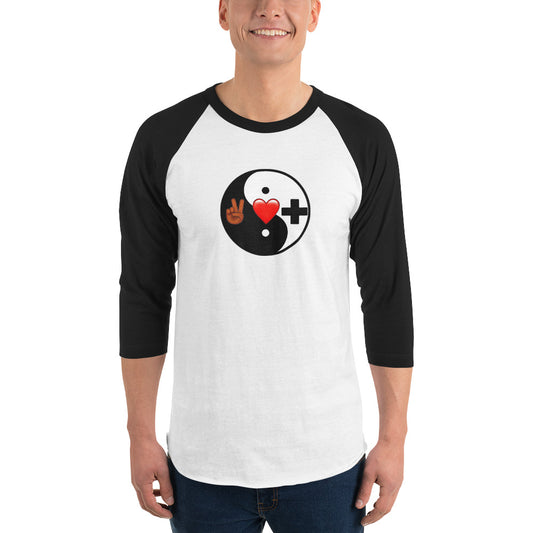 3/4 Sleeve Raglan Shirt (YIN)