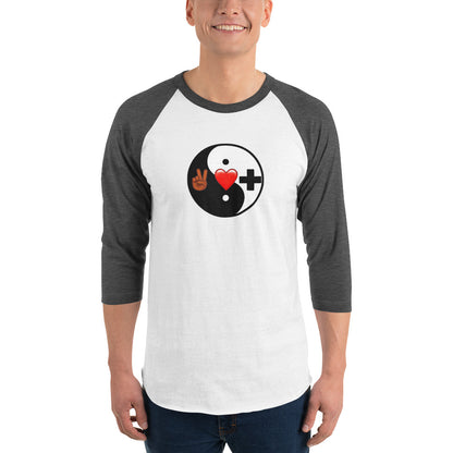 3/4 Sleeve Raglan Shirt (YIN)