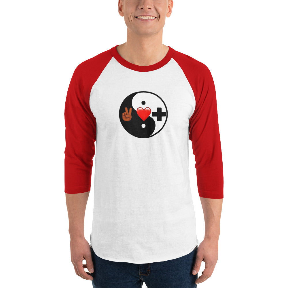 3/4 Sleeve Raglan Shirt (YIN)