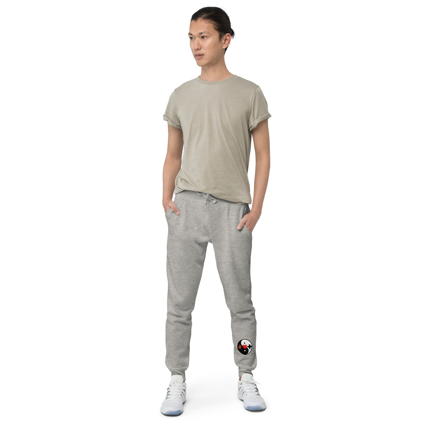 Unisex Fleece Sweatpants (YIN)