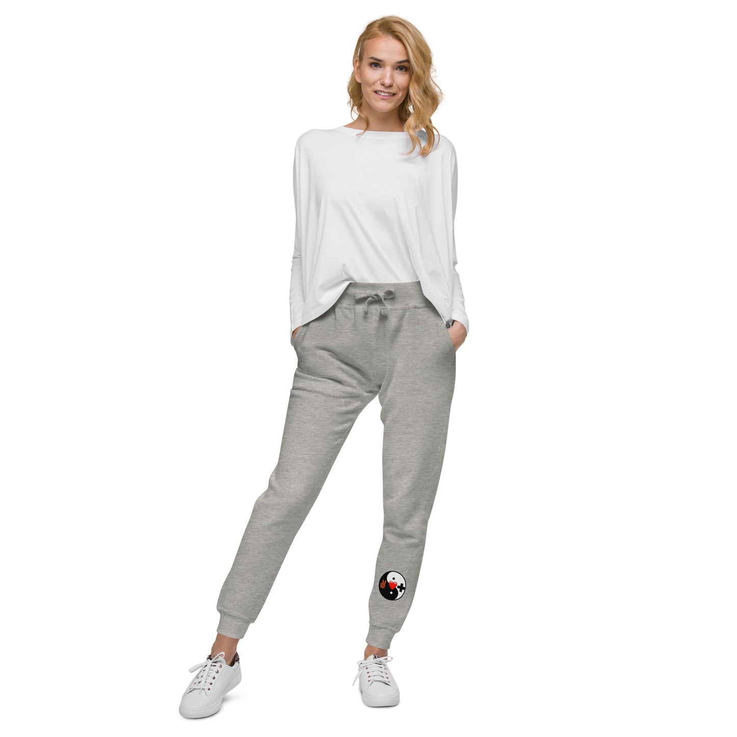 Unisex Fleece Sweatpants (YIN)