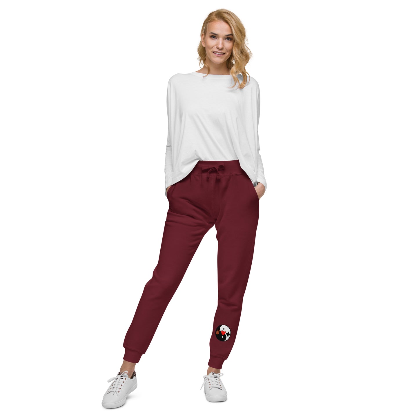 Unisex Fleece Sweatpants (YIN)