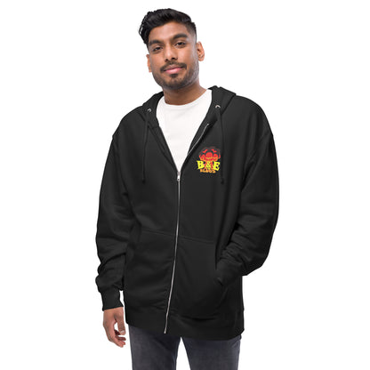 Unisex Fleece Zip Up Hoodie (BOOM)(PLP)