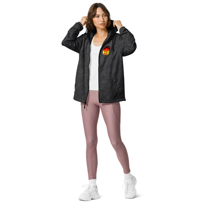 Unisex lightweight Zip Up Windbreaker (BOOM)