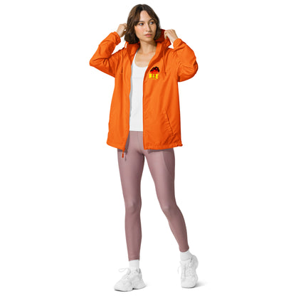 Unisex lightweight Zip Up Windbreaker (BOOM)