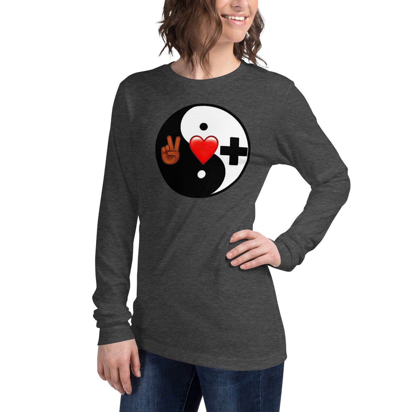 Unisex Long Sleeve Tee (YIN)