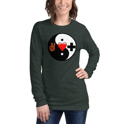 Unisex Long Sleeve Tee (YIN)