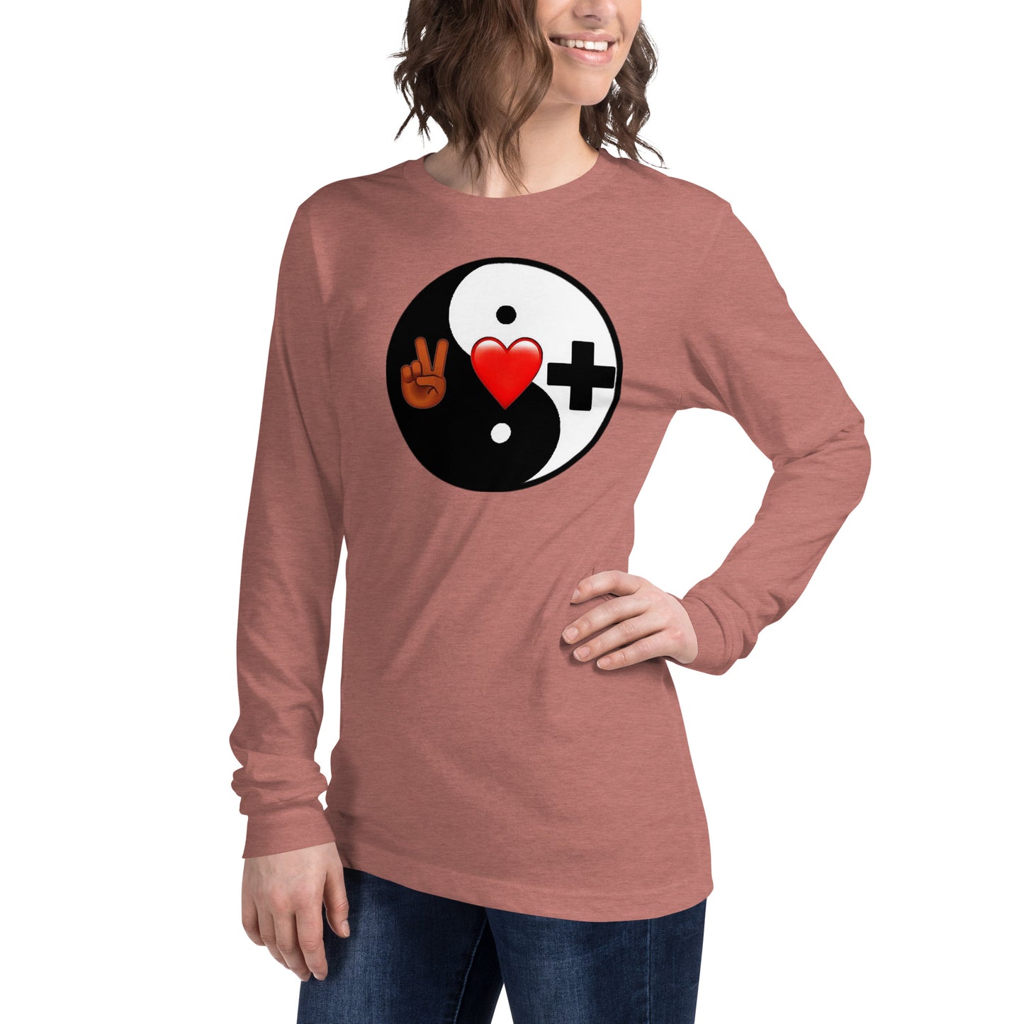 Unisex Long Sleeve Tee (YIN)