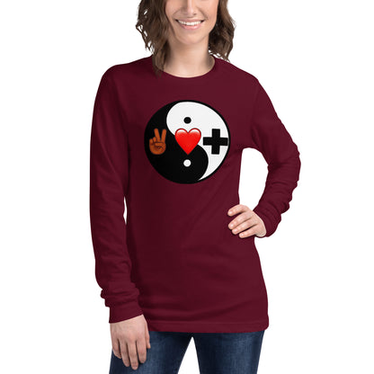 Unisex Long Sleeve Tee (YIN)