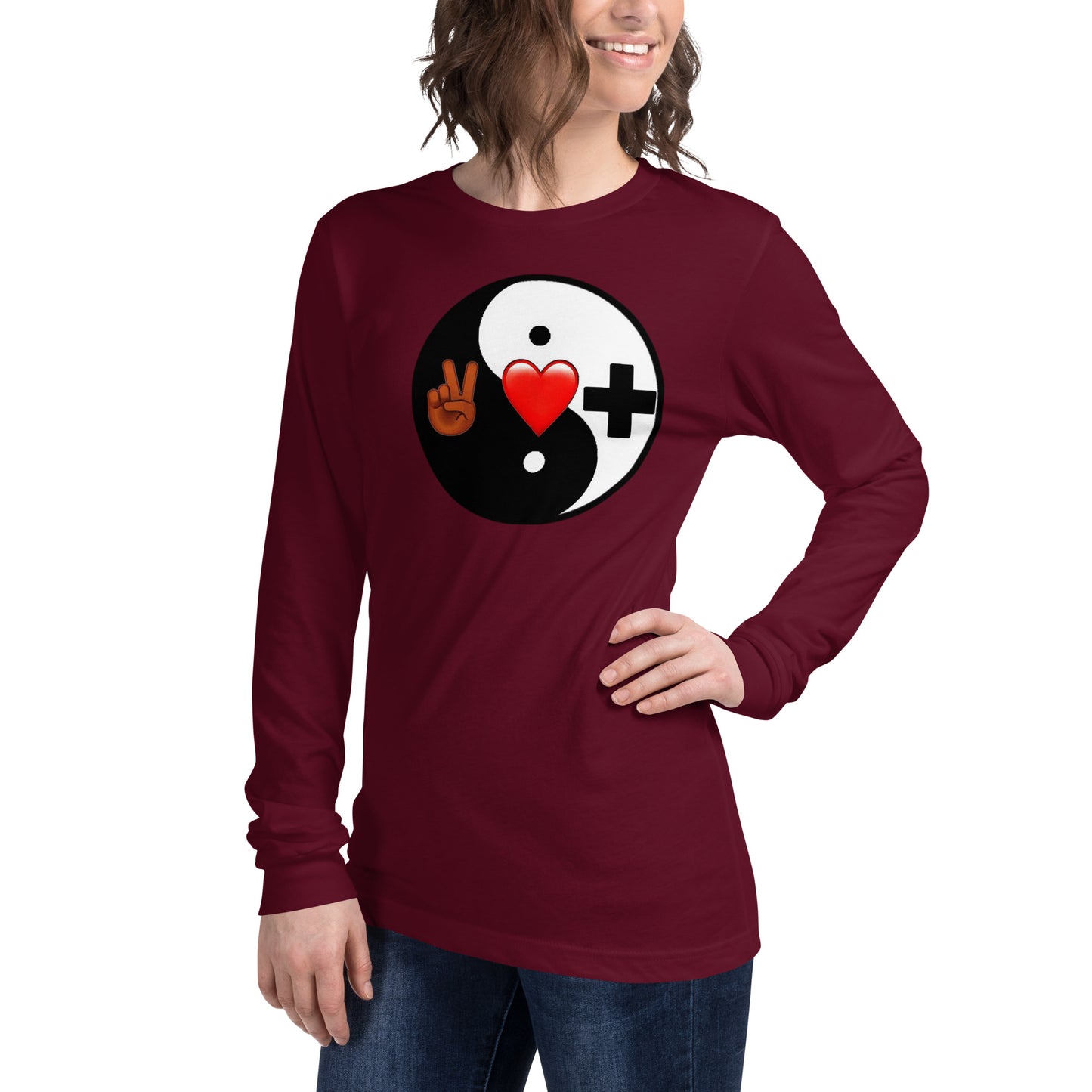 Unisex Long Sleeve Tee (YIN)