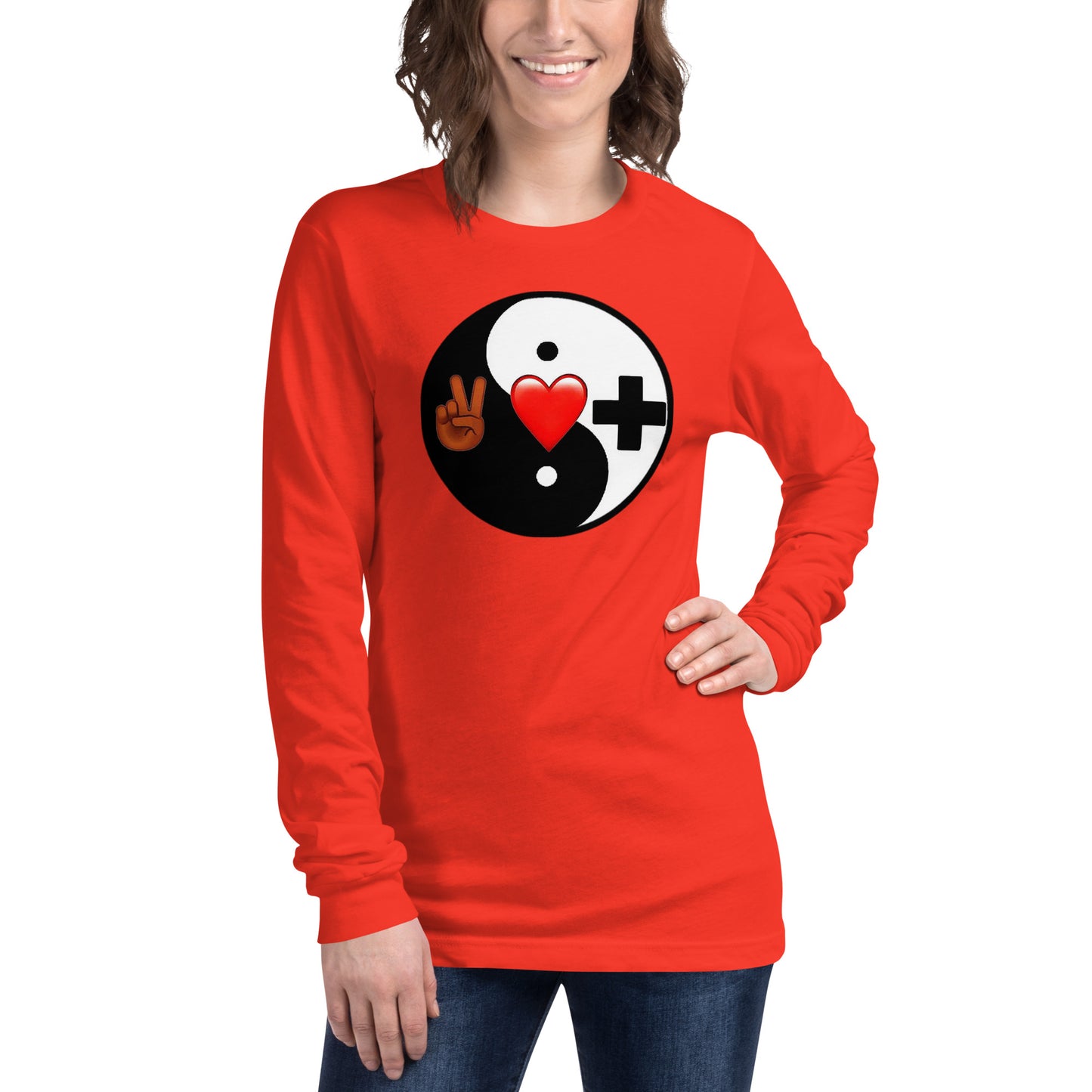 Unisex Long Sleeve Tee (YIN)