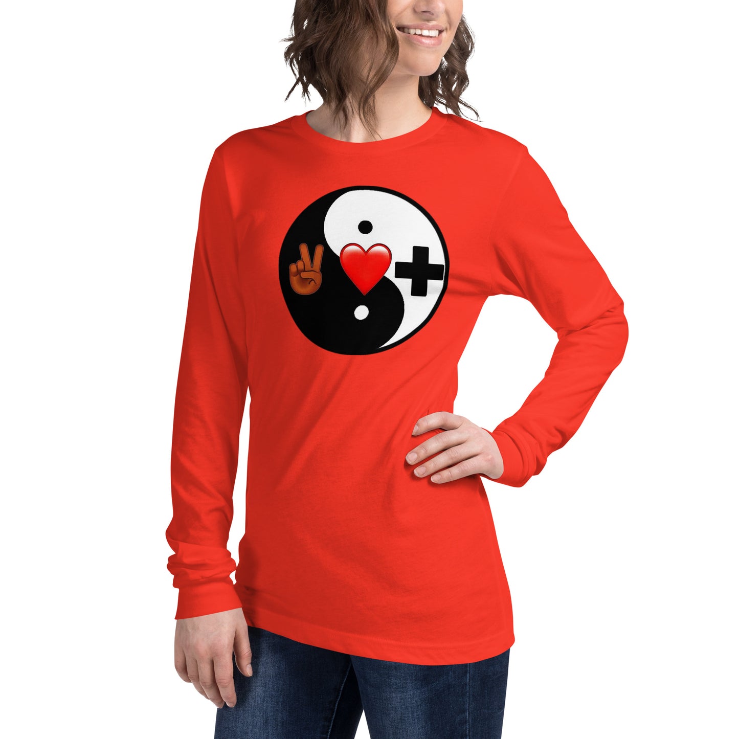 Unisex Long Sleeve Tee (YIN)