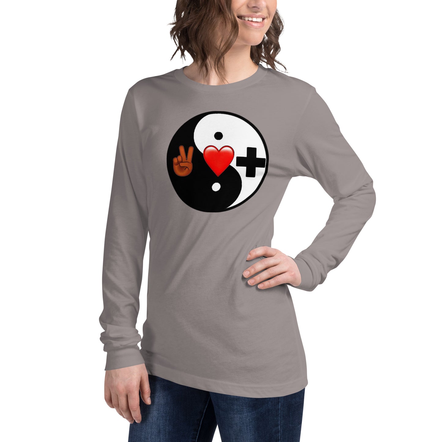 Unisex Long Sleeve Tee (YIN)