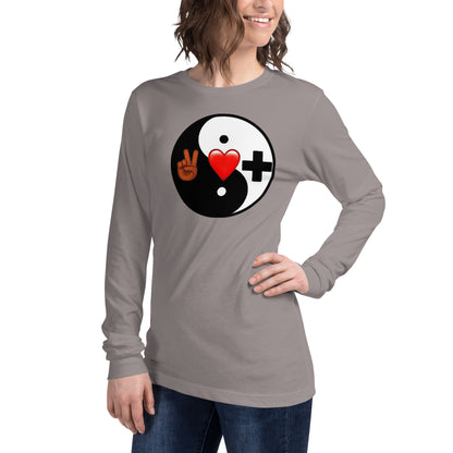 Unisex Long Sleeve Tee (YIN)