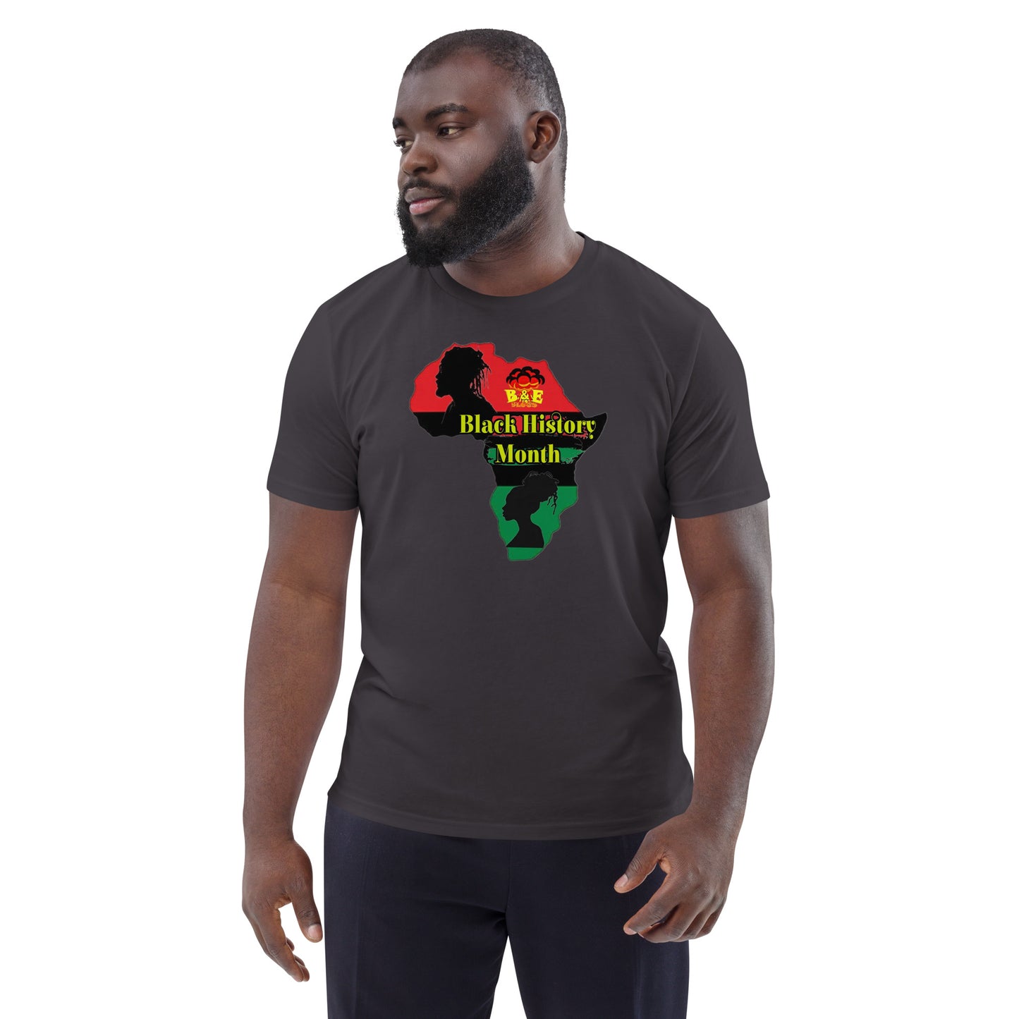 Organic Cotton T-shirt (Black History Month- C)