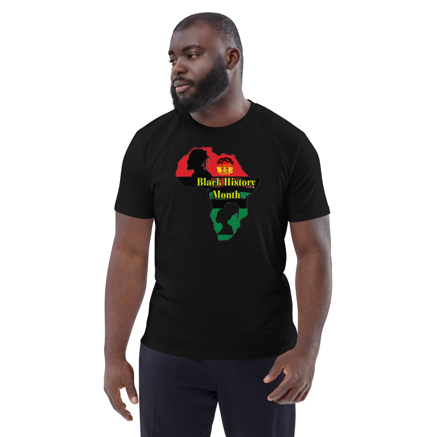 Organic Cotton T-shirt (Black History Month- C)