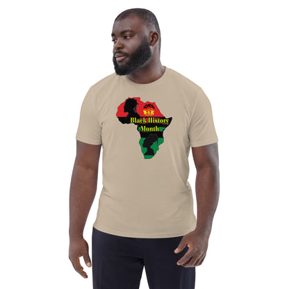 Organic Cotton T-shirt (Black History Month- C)