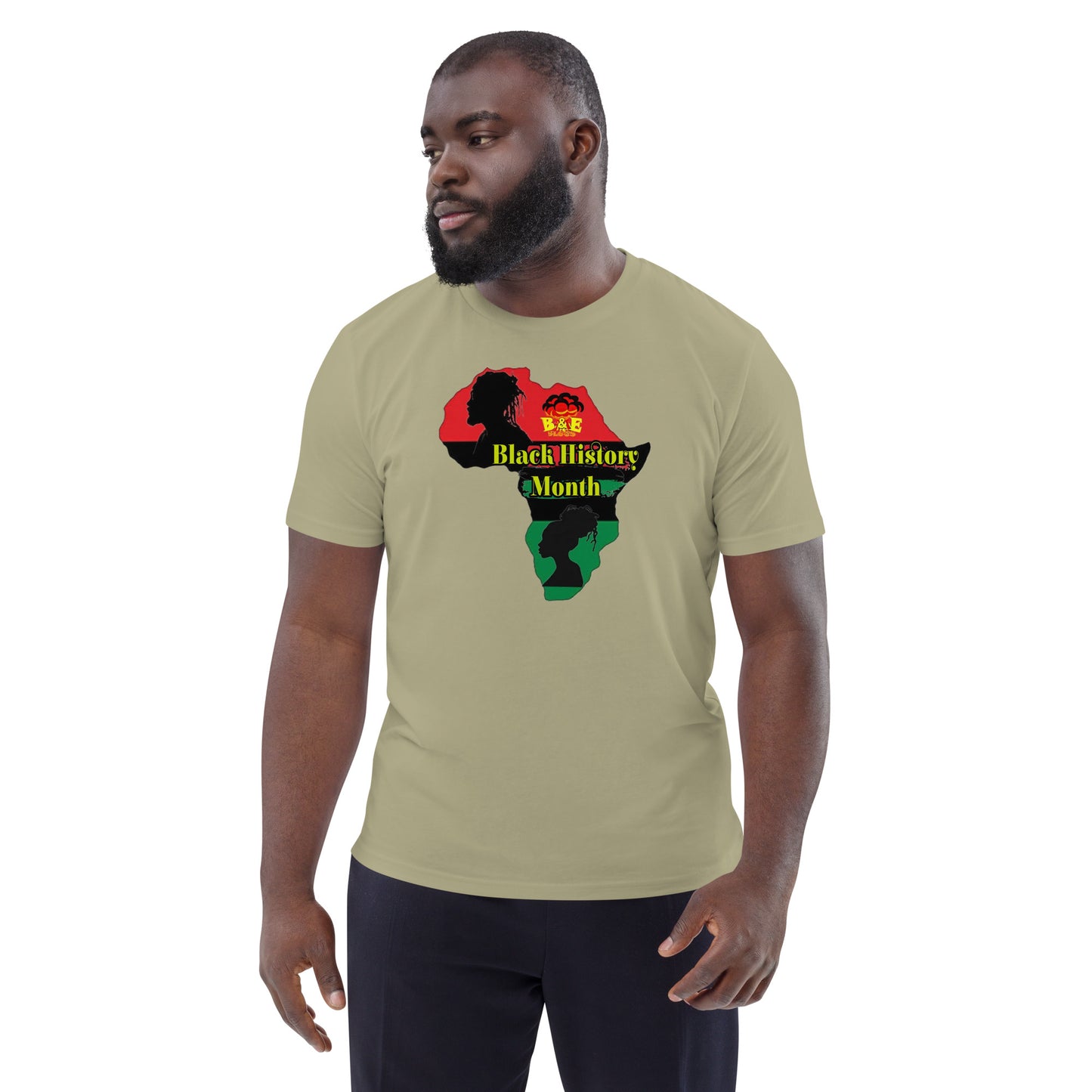 Organic Cotton T-shirt (Black History Month- C)