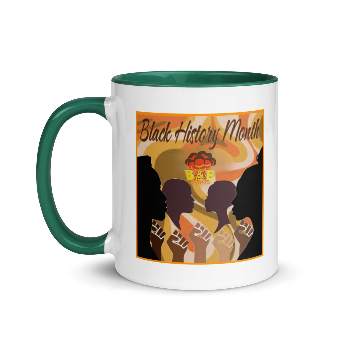 Mug with Color Inside (Black History Month - S)