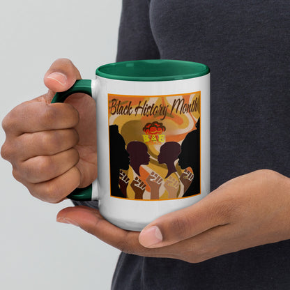 Mug with Color Inside (Black History Month - S)