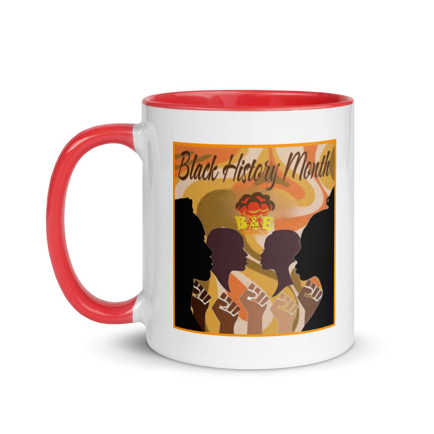 Mug with Color Inside (Black History Month - S)