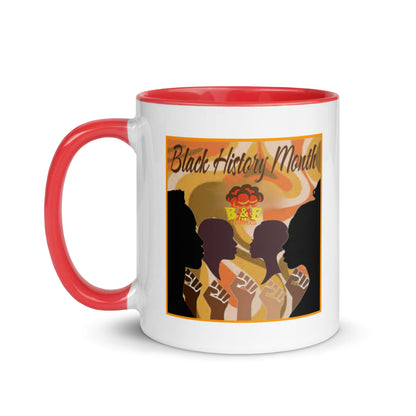 Mug with Color Inside (Black History Month - S)