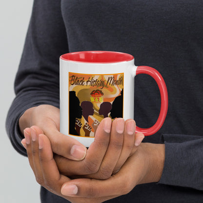 Mug with Color Inside (Black History Month - S)