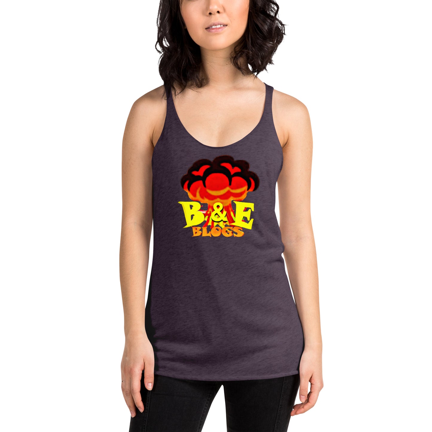 Women's Racerback Tank (BOOM)