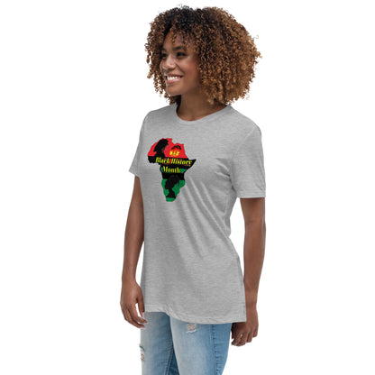 Women's Relaxed T-Shirt (Black History Month - C)