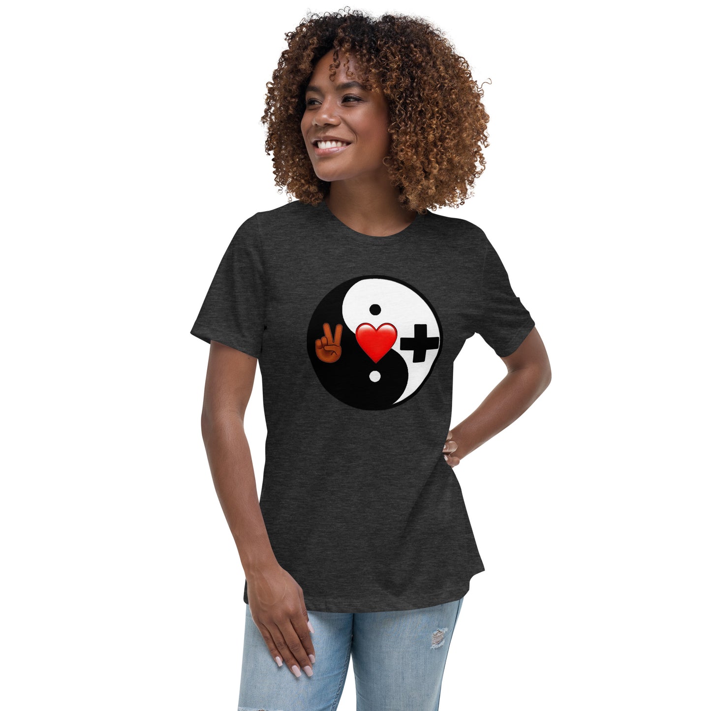 Women's Relaxed T-Shirt (YIN)