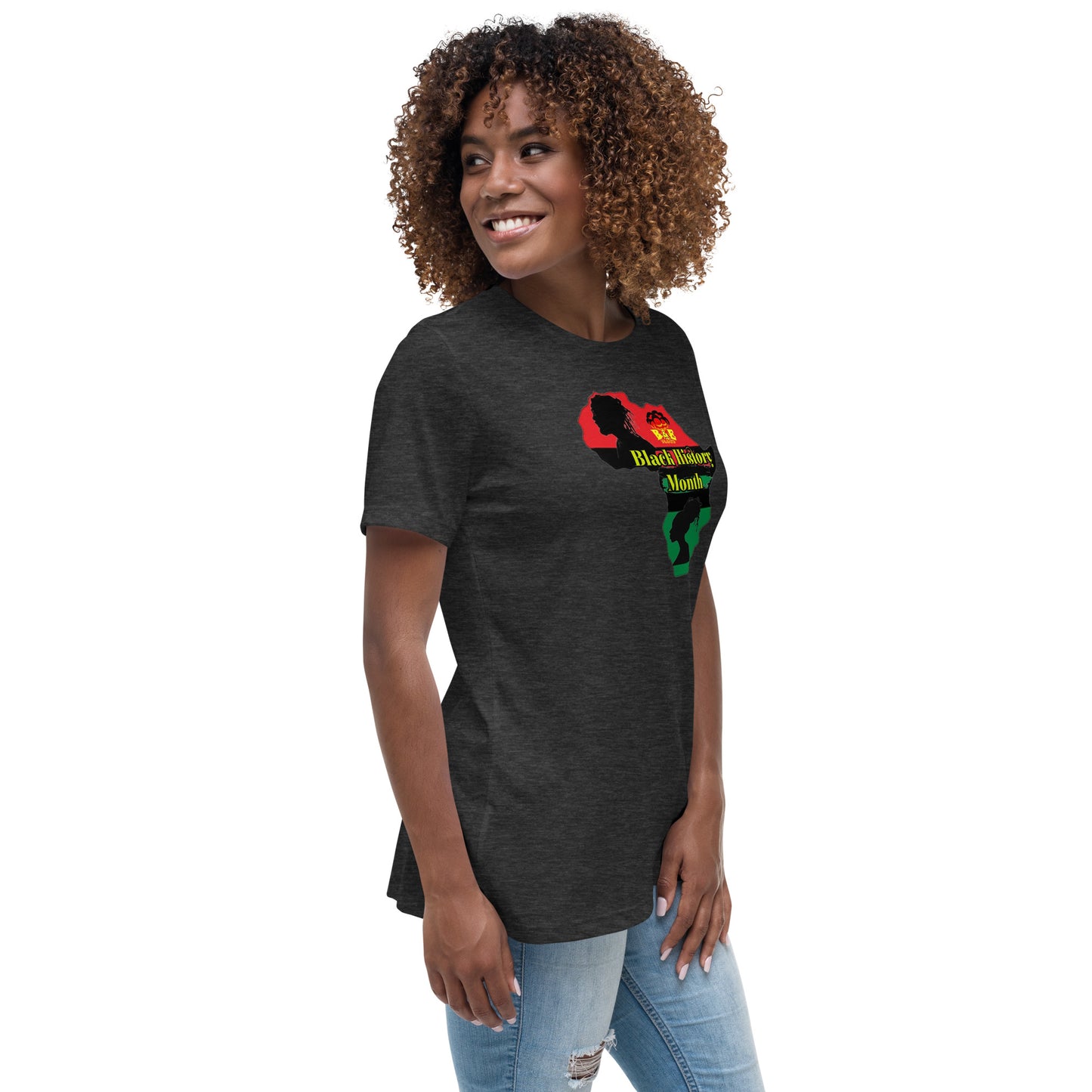 Women's Relaxed T-Shirt (Black History Month - C)