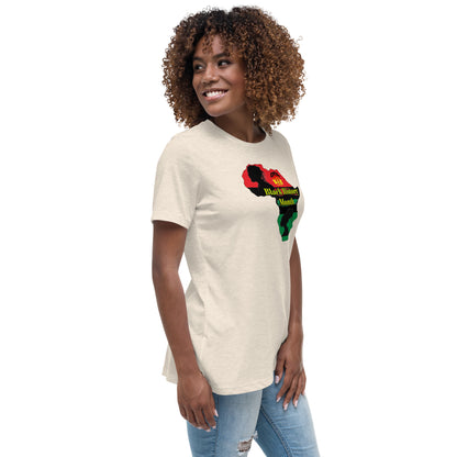 Women's Relaxed T-Shirt (Black History Month - C)