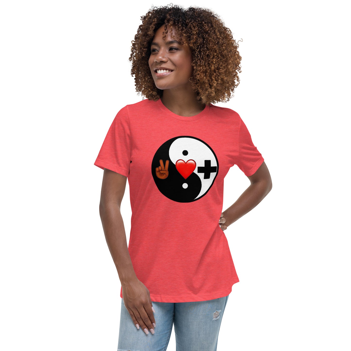 Women's Relaxed T-Shirt (YIN)