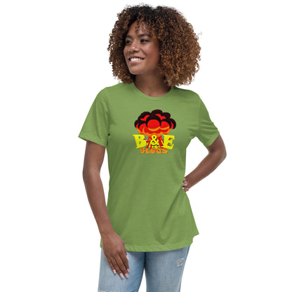 Women's Relaxed T-Shirt (BOOM)