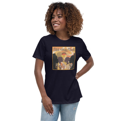 Women's Relaxed T-Shirt (Black History Month - S)