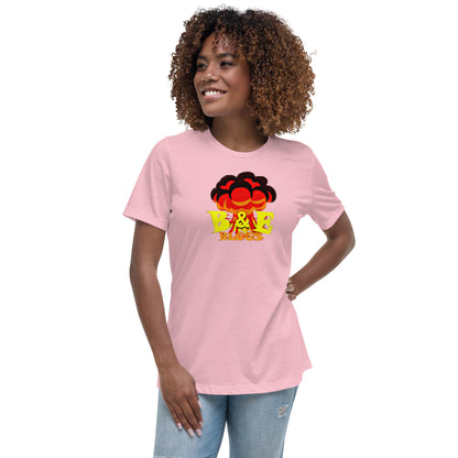 Women's Relaxed T-Shirt (BOOM)