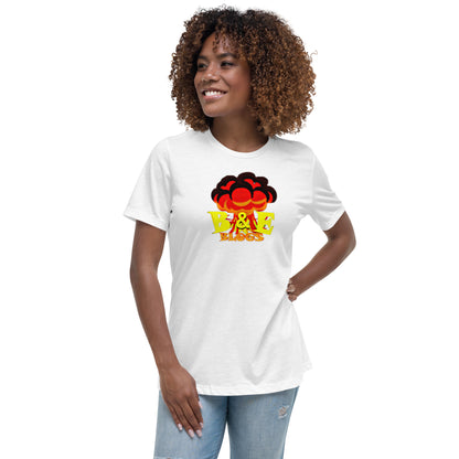 Women's Relaxed T-Shirt (BOOM)