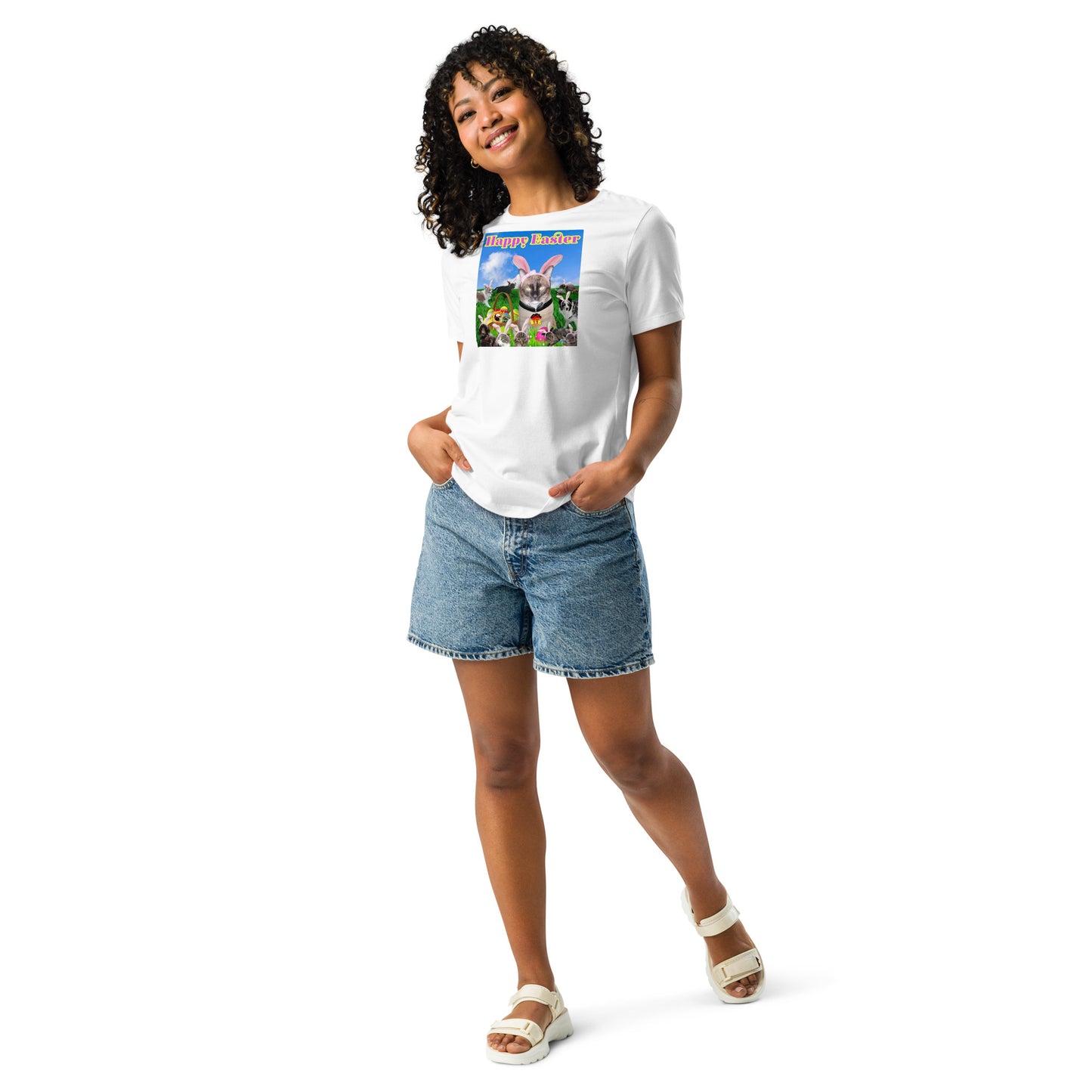 Women's Relaxed T-Shirt (EASTER)