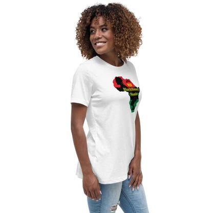 Women's Relaxed T-Shirt (Black History Month - C)